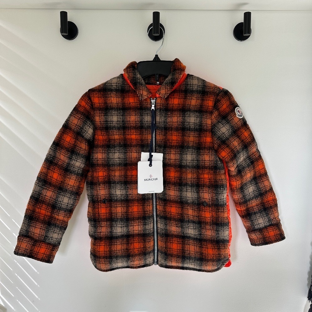 NWT Moncler Kids Ayrat Down Puffer Shacket Jacket